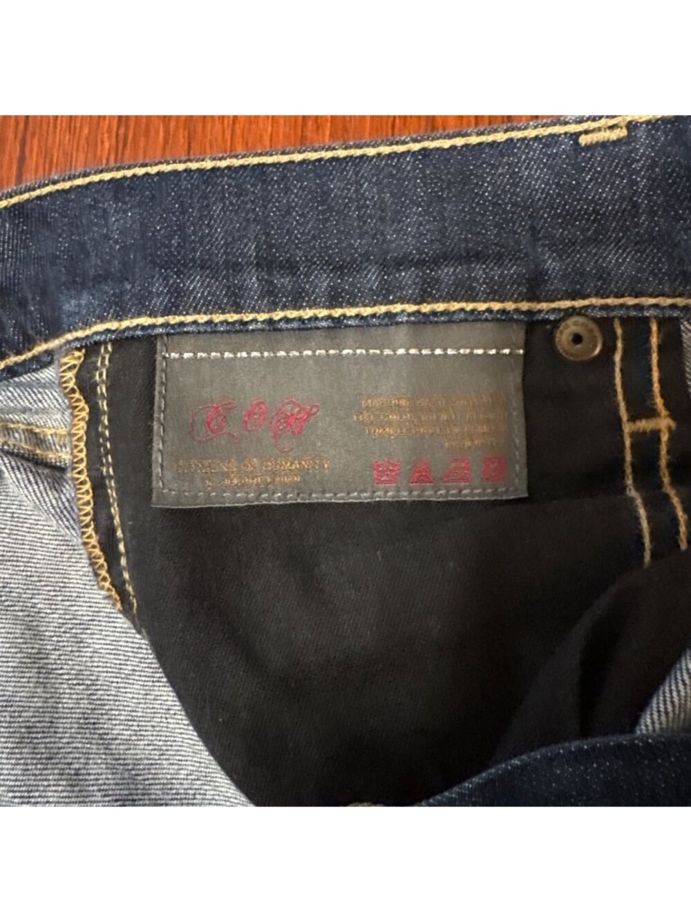 Citizens of Humanity Kelly Bootcut Jeans Womens 27 Dark Wash Low Rise - Picture 11 of 12